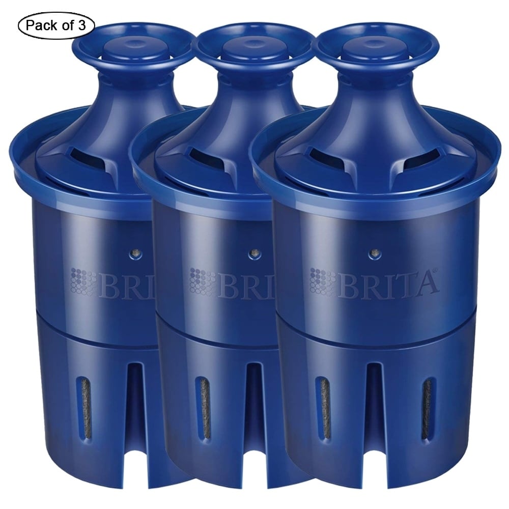 Brita Standard Pitcher Filters 3-Pack for Pitcher Replacement Filter