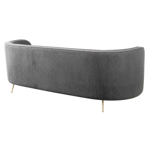 Flare Grey Tweed Sofa Free Shipping Today Flare Grey Tweed Sofa Free Shipping Today