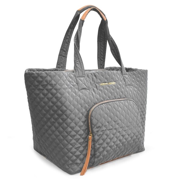 adrienne vittadini quilted tote