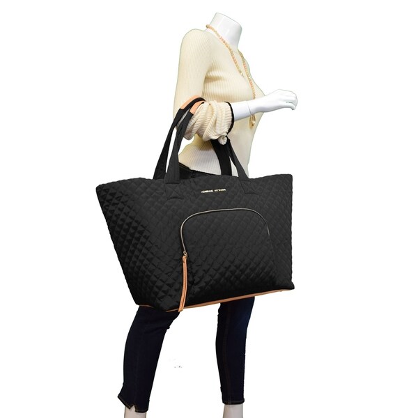 adrienne vittadini quilted tote