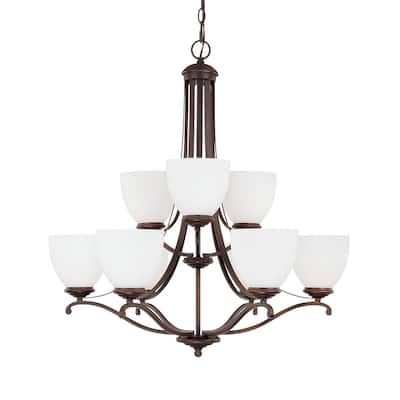 Stanton 5-light Burnished Bronze Chandelier