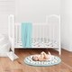 preview thumbnail 2 of 0, Sweet Jojo Designs Turquoise and Coral Boho Feather Collection Baby Tummy Time Playmat