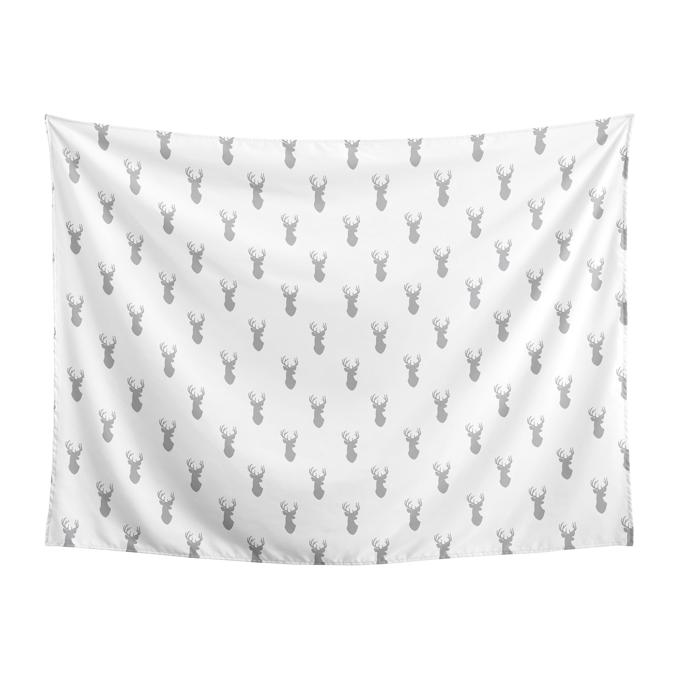 Shop Sweet Jojo Designs Grey And White Stag Woodland Deer