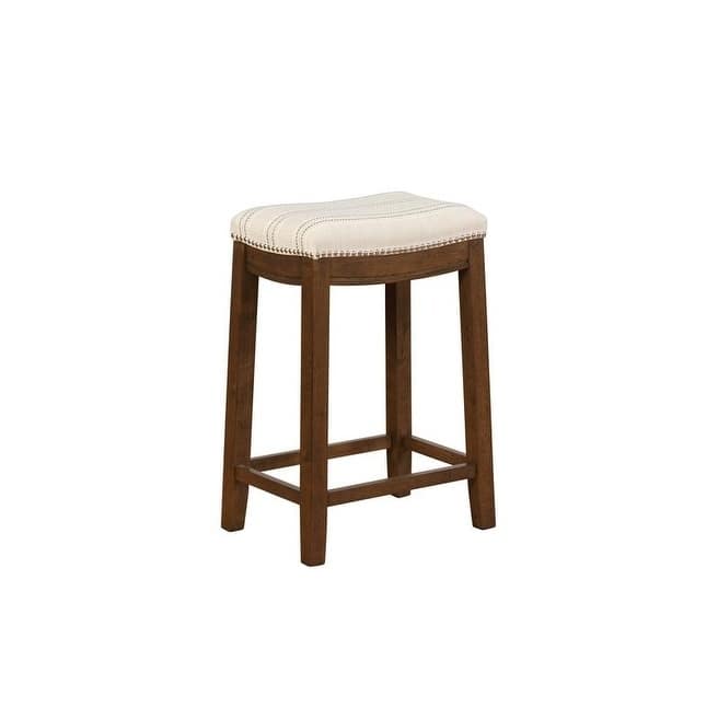 Linon Willamette Natural Counter Stool