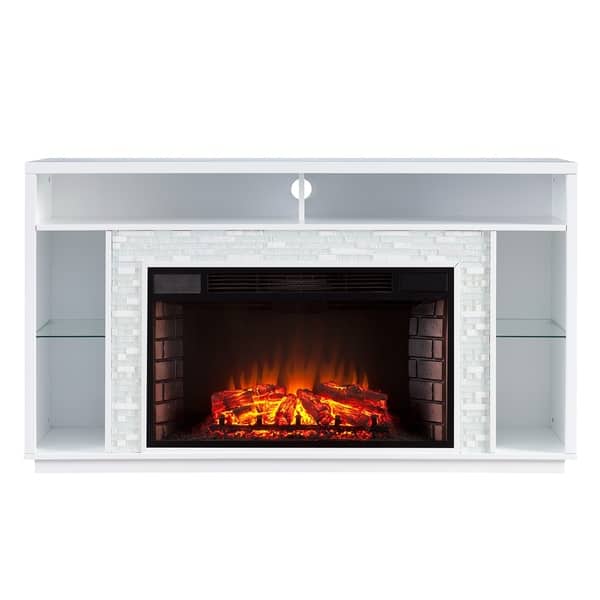 electric fireplace tv stand walmart