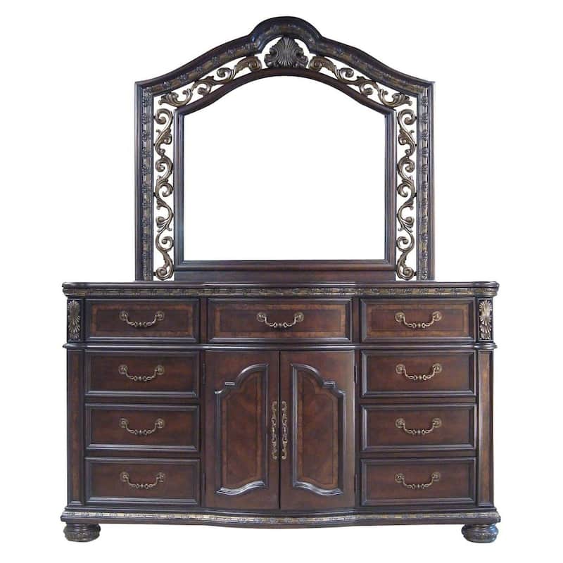 Steve Silver Manchester Traditional Low Post 4PC Bedroom Set