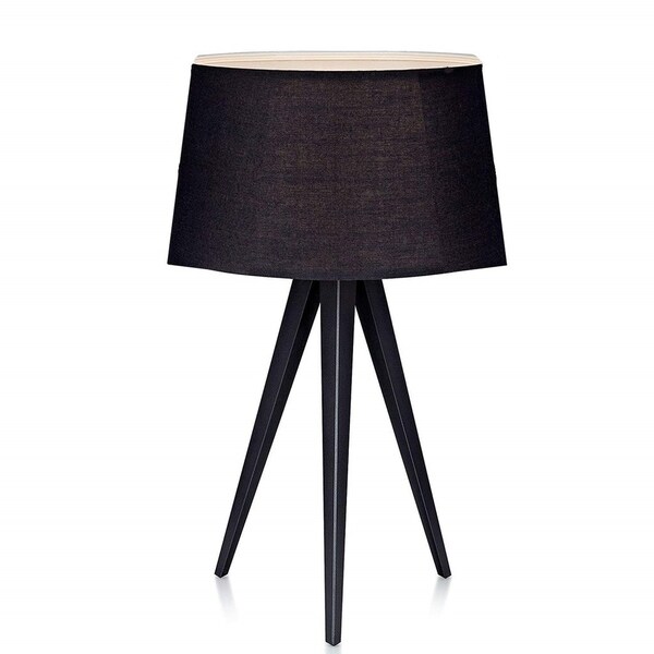 black copper table lamp