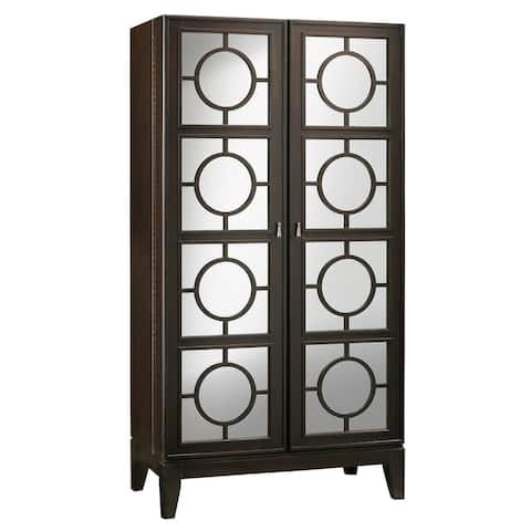 Howard Miller Barolo Solid Wood Liquor and Wine Cabinet