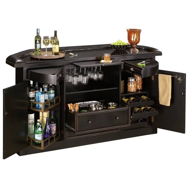 Shop Howard Miller Northport Vintage Solid Wood Liquor And Wine