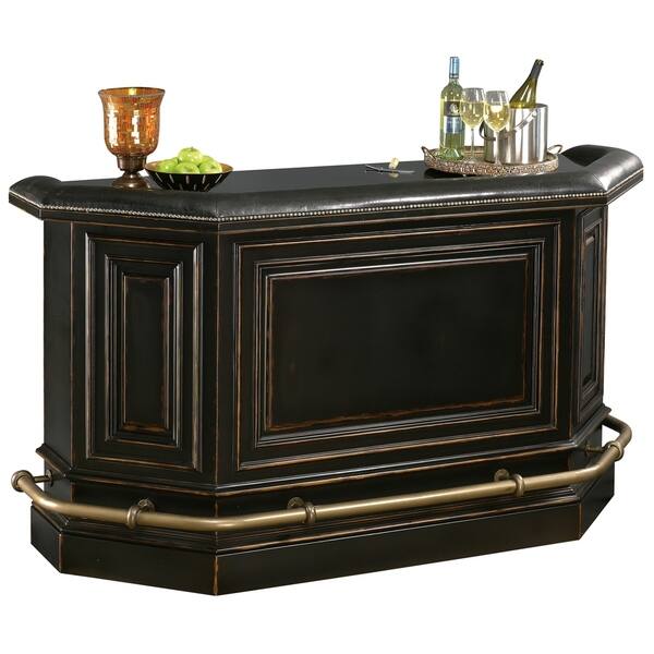 Shop Howard Miller Northport Vintage Solid Wood Liquor And Wine Cabinet Bar 43 In High X 75 75 In Wide X 27 5 In Deep Overstock 23439239