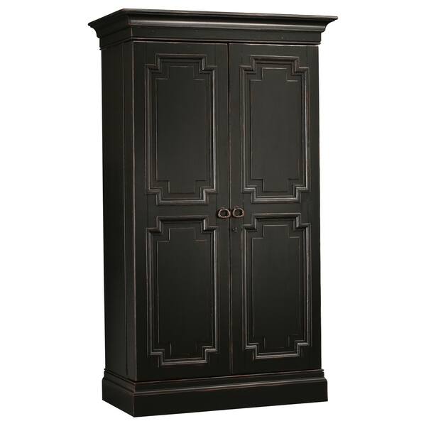 Shop Howard Miller Sambuca Vintage Solid Wood Wardrobe Liquor Wine