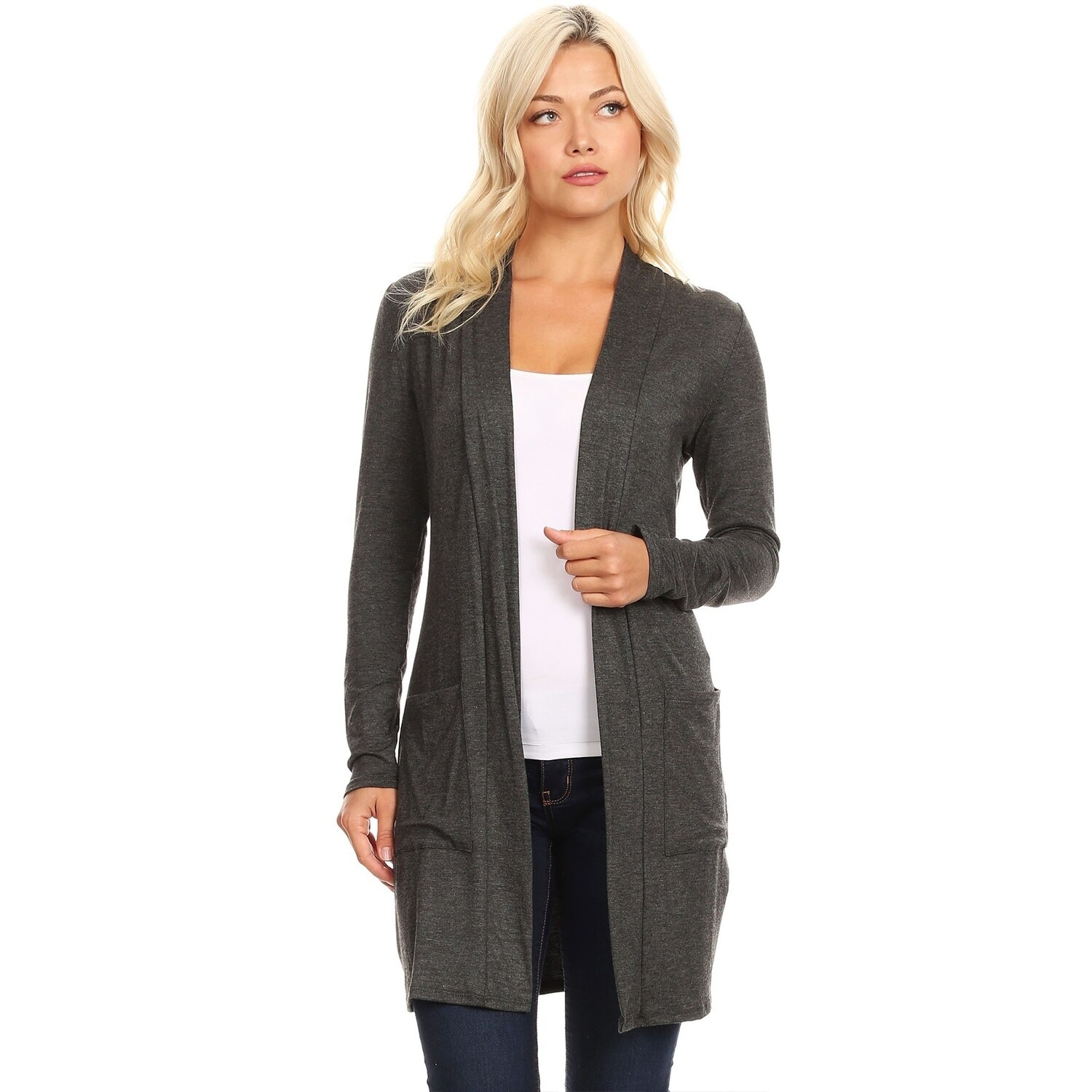 dressy duster cardigan