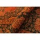 preview thumbnail 6 of 5, Vintage Distressed Melia Orange/Blue Wool Rug - 7'3 x 10'3 - 7'3" x 10'3" - 7'3" x 10'3"