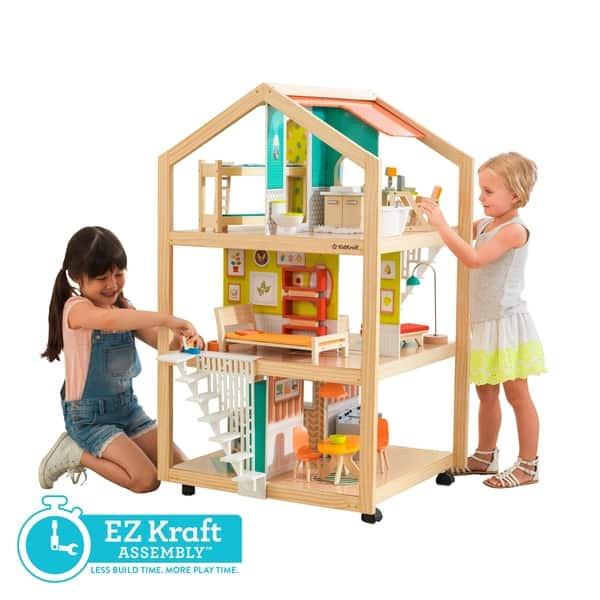 kidkraft supermodel dollhouse assembly