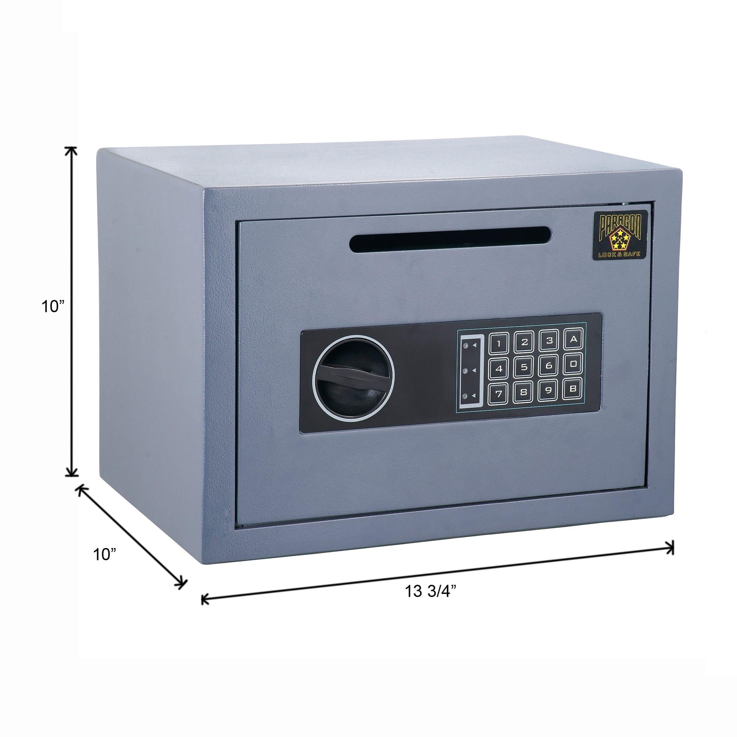 Electronic Safe Deposit Box - Drop Safe with Digital Keypad and 2 ...