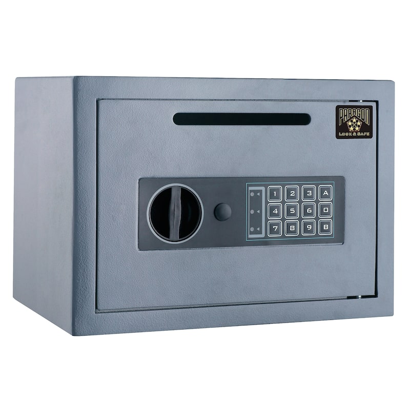 Electronic Safe Deposit Box - Drop Safe with Digital Keypad and 2 ...