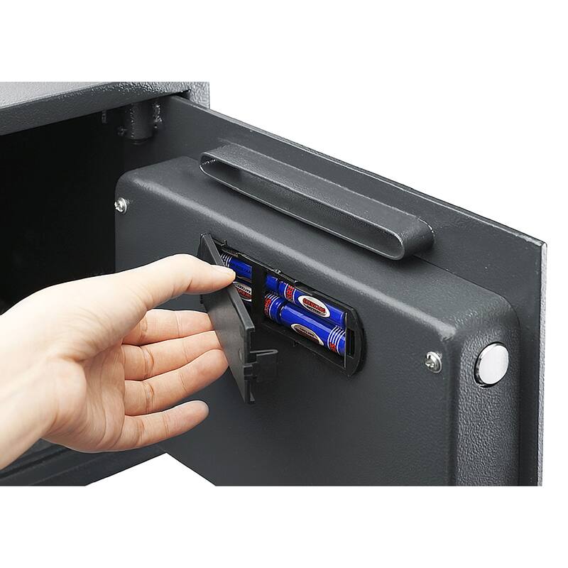 Drop Safe - Electronic Safe Deposit Box with Keypad, 2 Manual Override Keys - Deposit Cash Easily by Paragon Lock and Safe