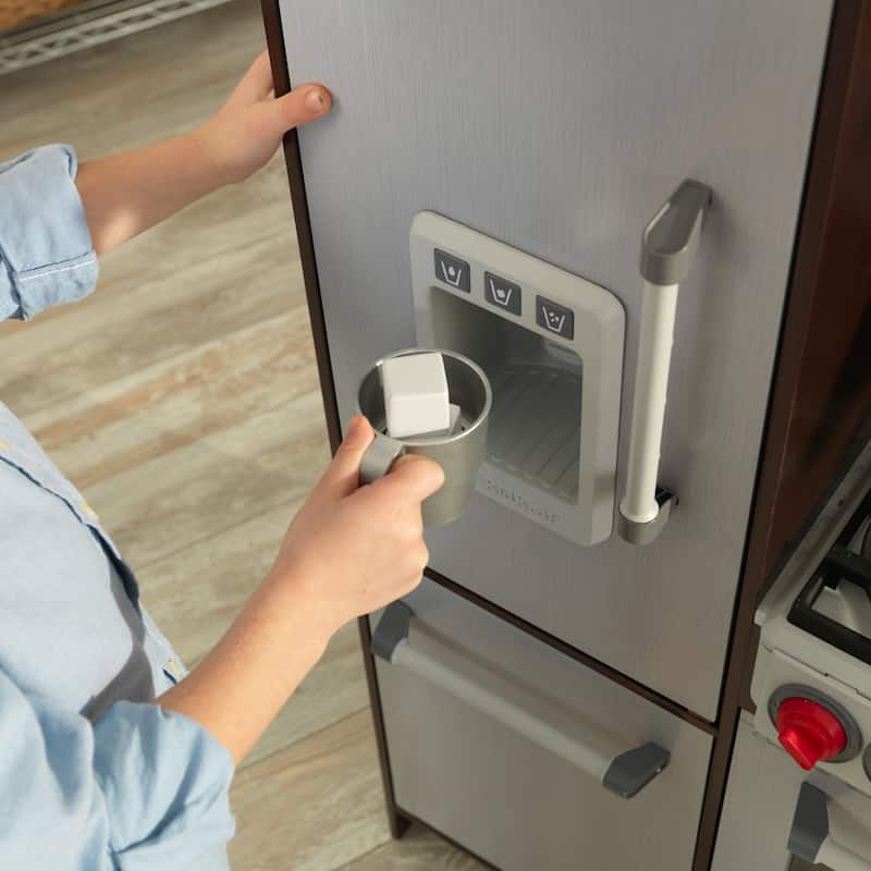 Uptown Elite Espresso Play Kitchen with EZ Kraft Assembly