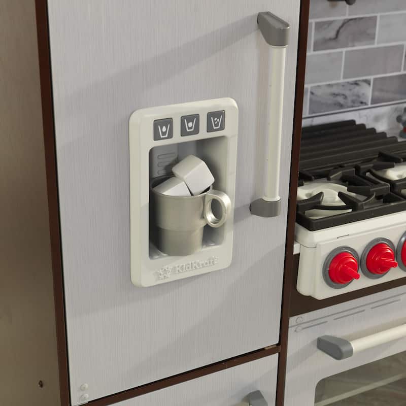 Uptown Elite Espresso Play Kitchen with EZ Kraft Assembly