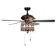 preview thumbnail 10 of 10, Copper Grove Dejes 52-inch Rustic Bronze Chandelier Ceiling Fan