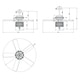 preview thumbnail 5 of 10, Copper Grove Dejes 52-inch Rustic Bronze Chandelier Ceiling Fan