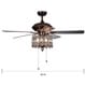 preview thumbnail 11 of 10, Copper Grove Dejes 52-inch Rustic Bronze Chandelier Ceiling Fan