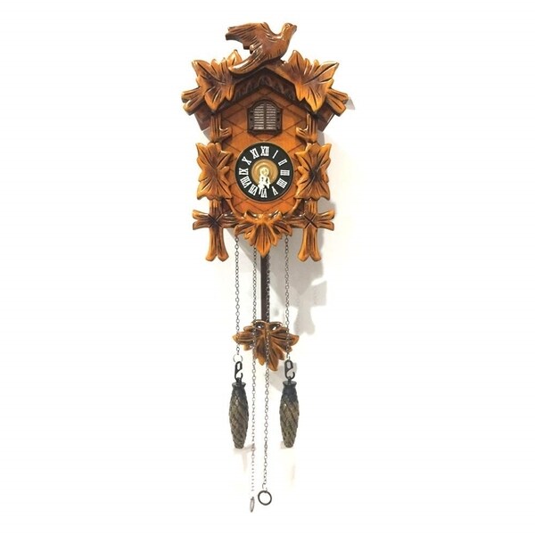 Alexander Taron Roman Numeral Chime Quartz Cuckoo Wall Clock