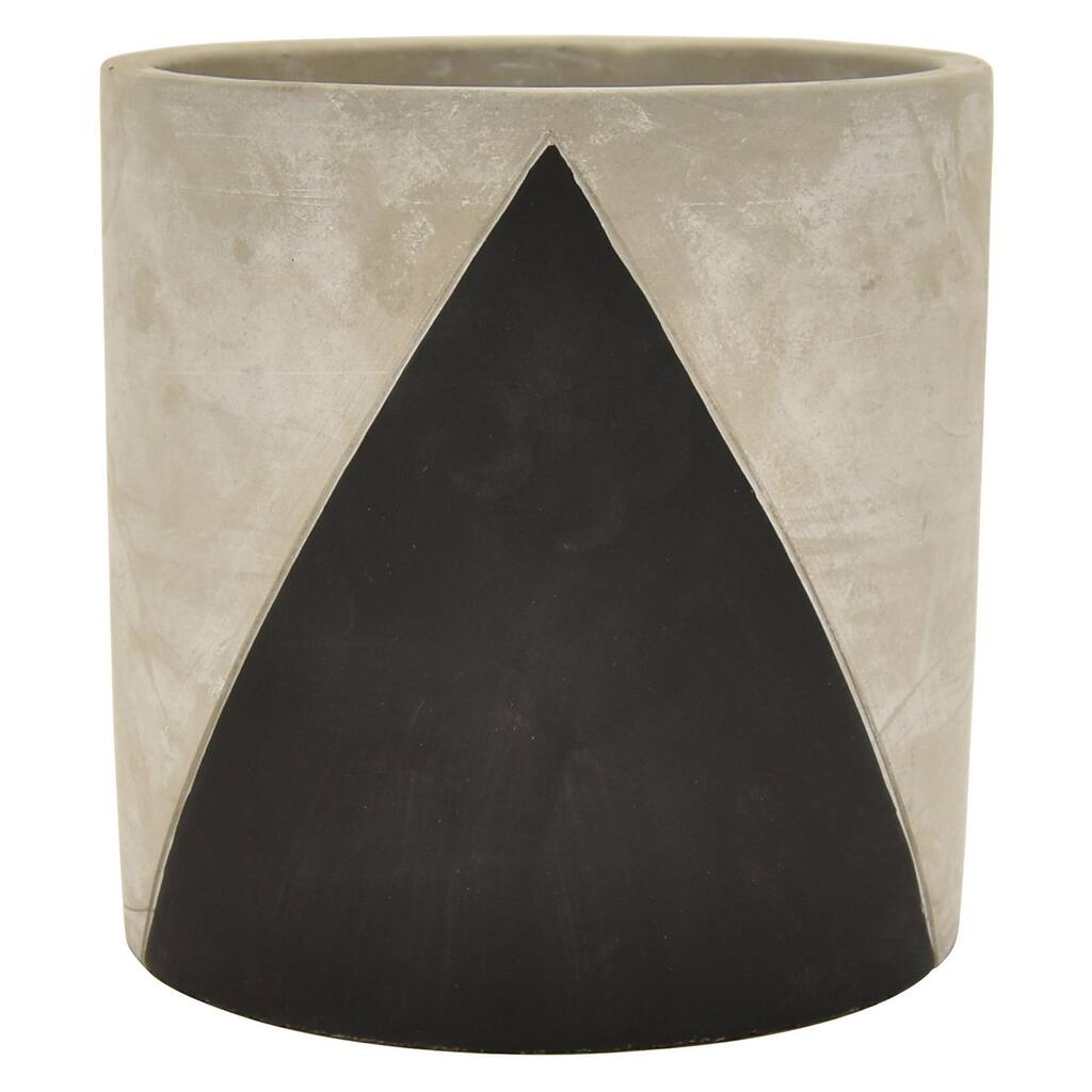 Three Hands 6 " Black - PLANTER - GREY/BLACK