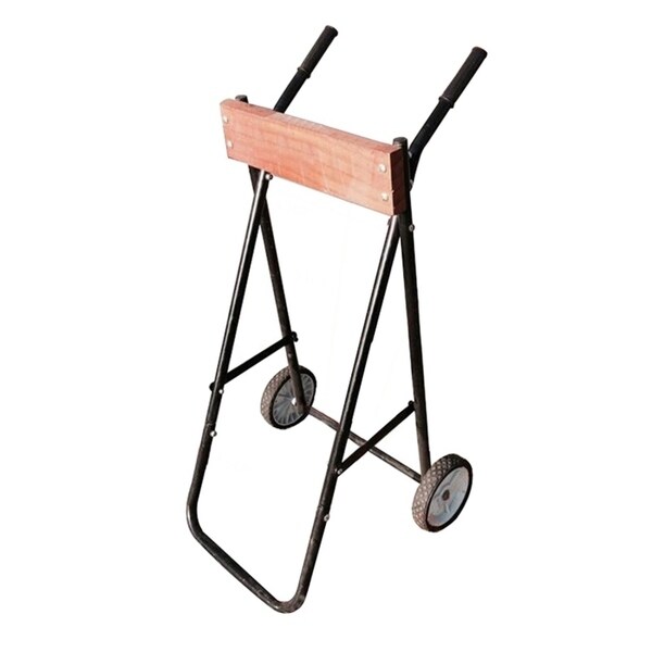 ALEKO Folding Outboard Motor Rolling Cart and Storage Stand