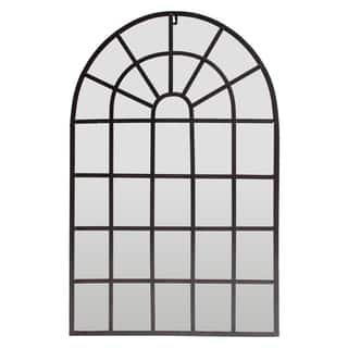 Three Hands Decorative Accessories Find Great Home Decor Deals Three Hands Rust Metal Wall Decor Mirror