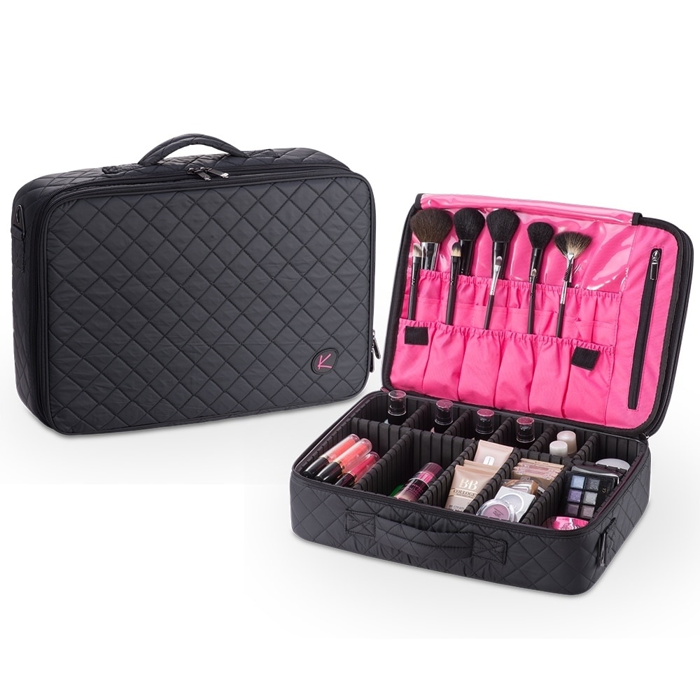 makeup organizer travel case