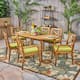Option teak + green cushion