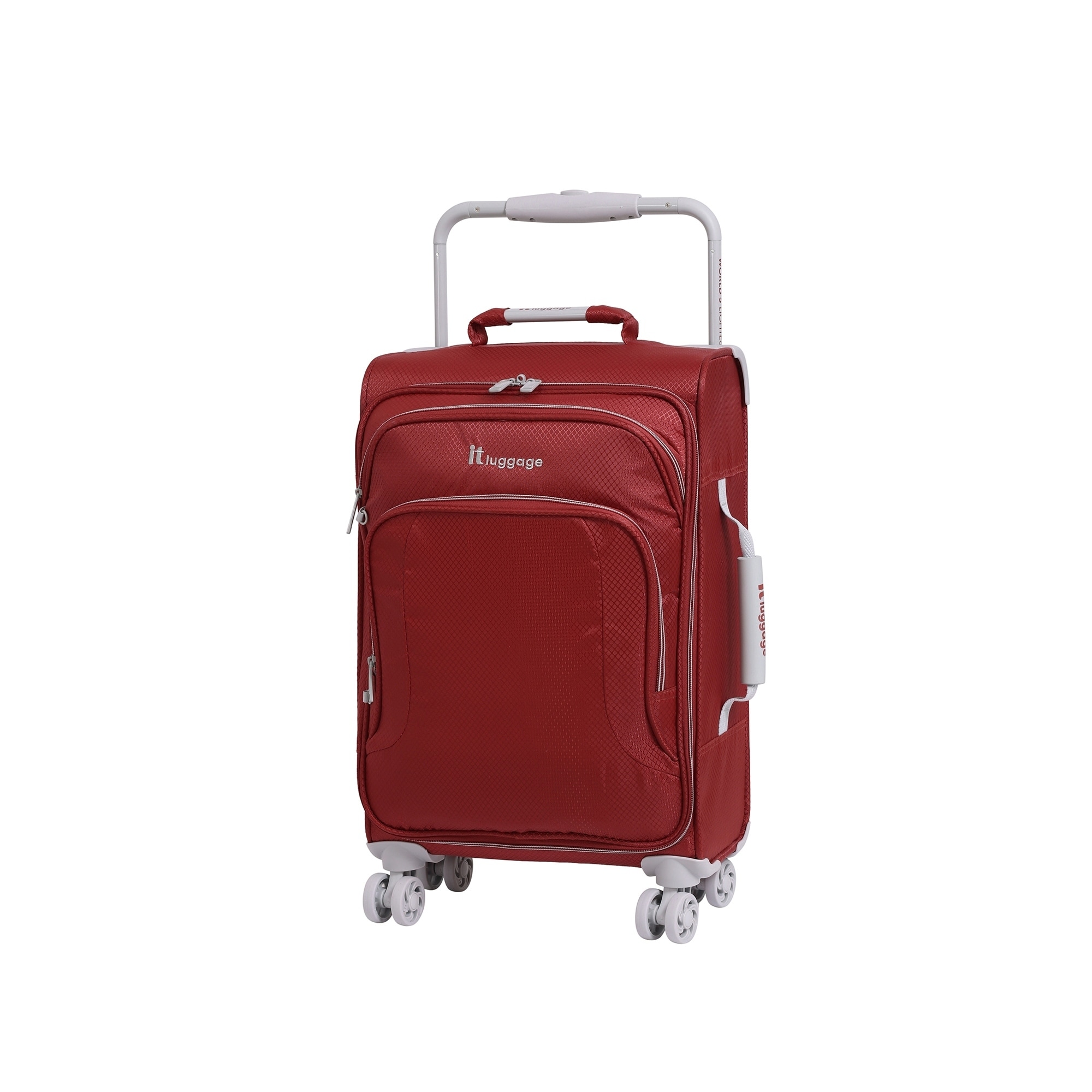 it luggage red suitcase