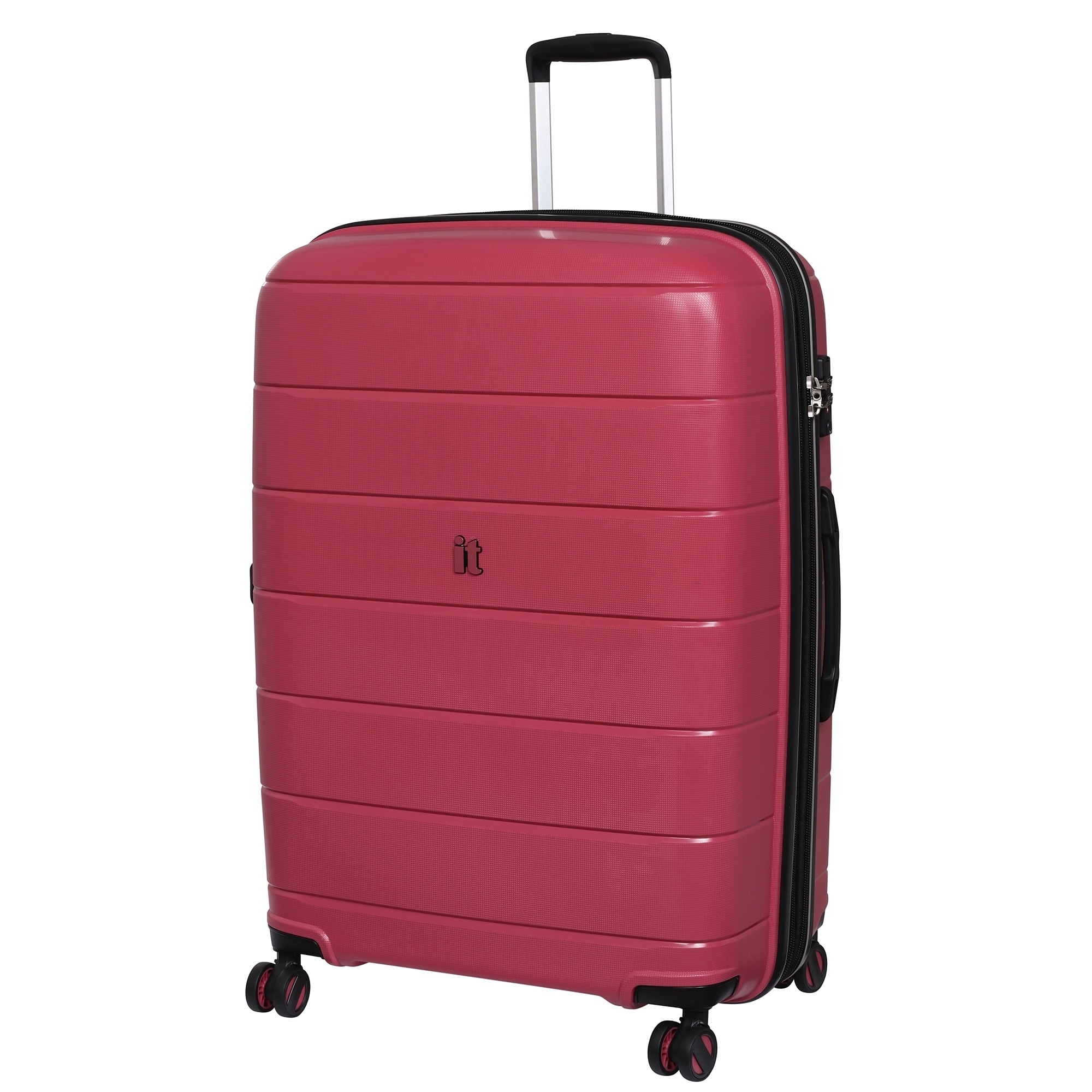 it luggage asteroid large 4 wheel hard suitcase