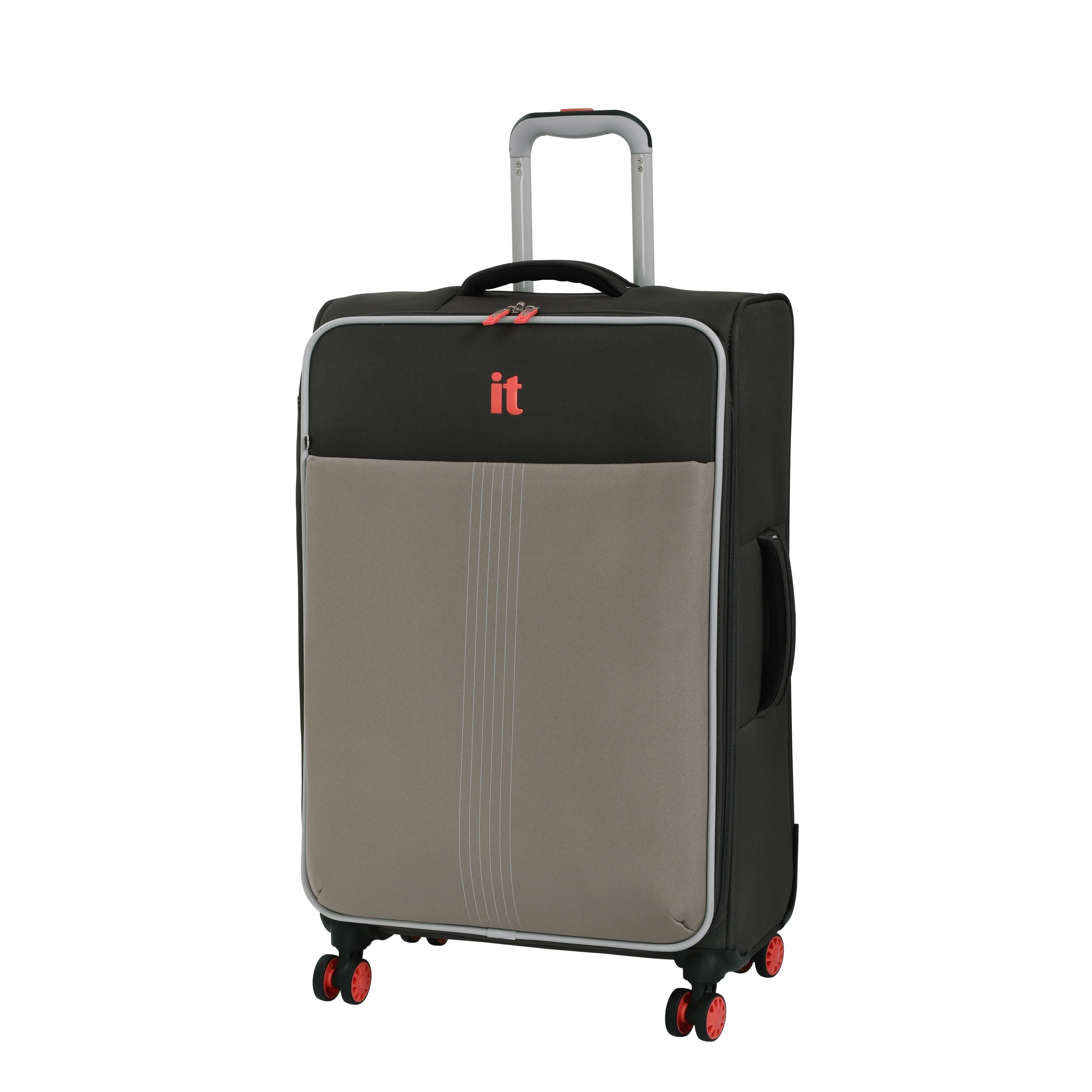 27.4 Purple IT Luggage Filament 27.4-inch Lightweight Expandable Spinner Suitcase