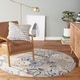 preview thumbnail 8 of 9, Home Dynamix Tremont Lincoln Bohemian Floral Area Rug 5'2" Round - Gray