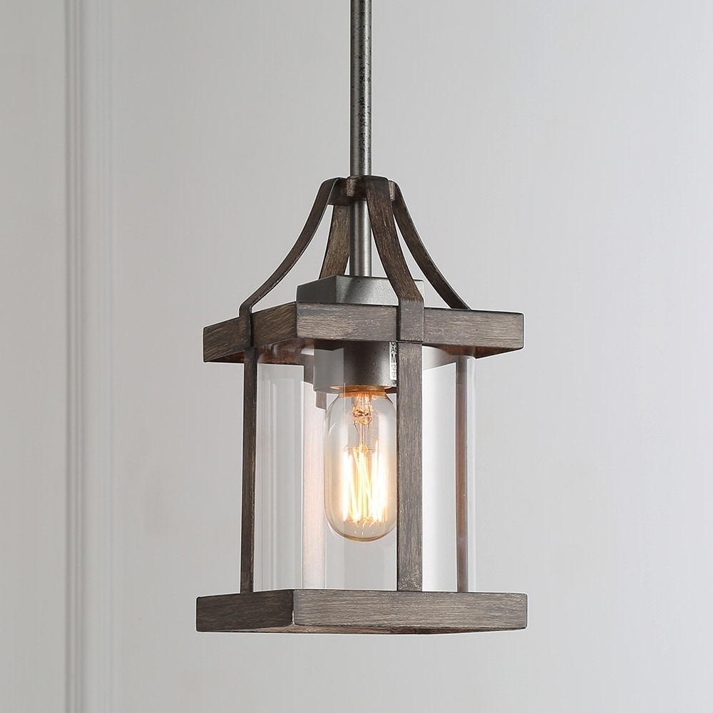 Shop Lnc 1 Light Antique Metal Rustic Pendant Light Foyer Hanging