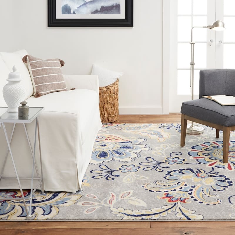 Home Dynamix Tremont Lincoln Bohemian Floral Area Rug