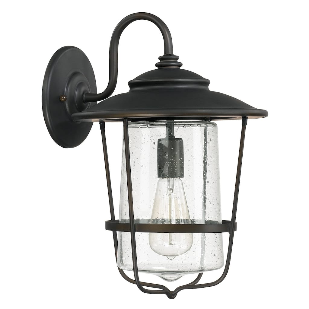 Creekside 1-light Old Bronze Outdoor Wall Lantern