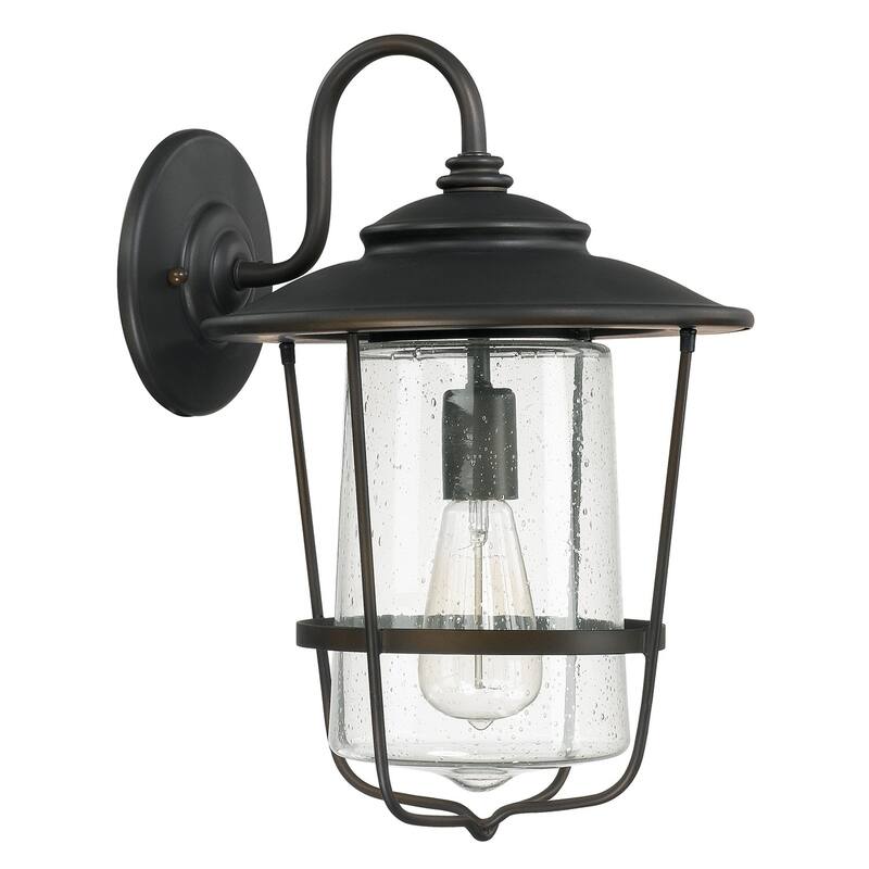 Creekside 1-light Old Bronze Outdoor Wall Lantern - Old Bronze