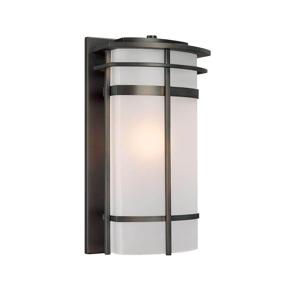 Lakeshore 1-light Old Bronze Outdoor Wall Lantern