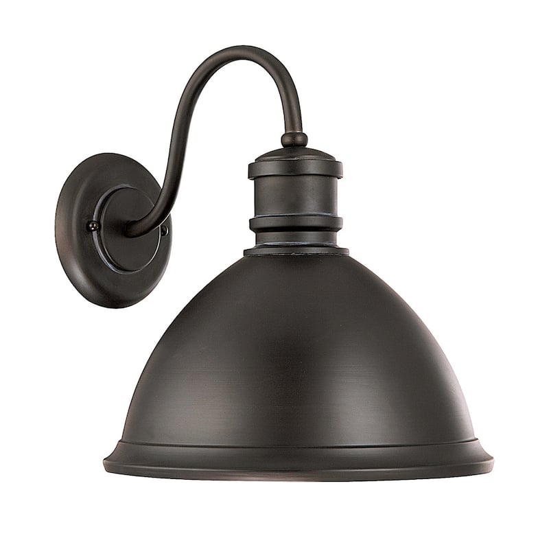 1-light Old Bronze Outdoor Wall Sconce