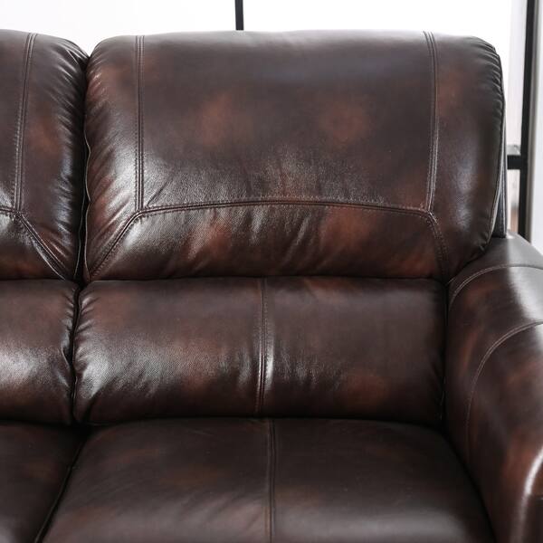 Furniture Of America Richmond Leather Match Sofa Richmond Leather Match Sofa