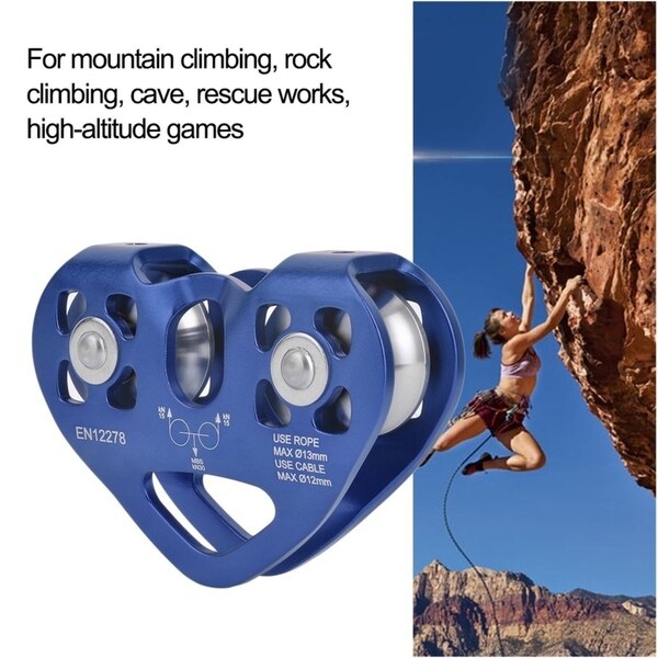 Outdoor Rock Climbing Zip Line Cable Rope Trolley Zipline Fast