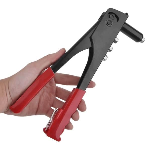 2-Way Hand With 40 Rivets Manual Pop Rivet Gun Blind Rivets Repair Kit - Red - - 23448089