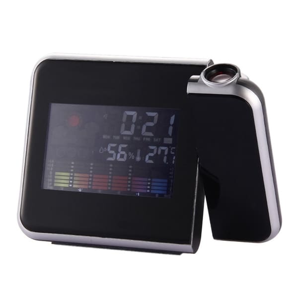 Digital Weather LCD Snooze Alarm Clock LED Display Backlight Clocks. Opens flyout.
