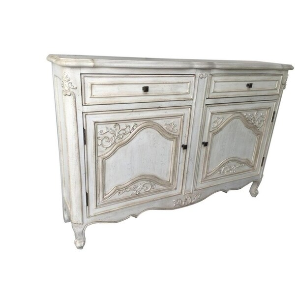 Shop "Toulone" Narrow Credenza - On Sale - Overstock ...