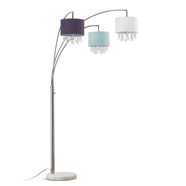 hampton 3 light floor lamp