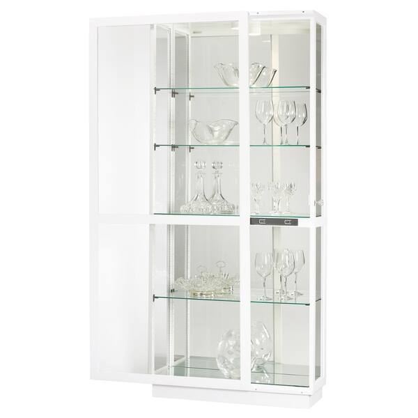 Shop Howard Miller Jayden Iv Clean Coastal White Wood Tall 5 Shelf