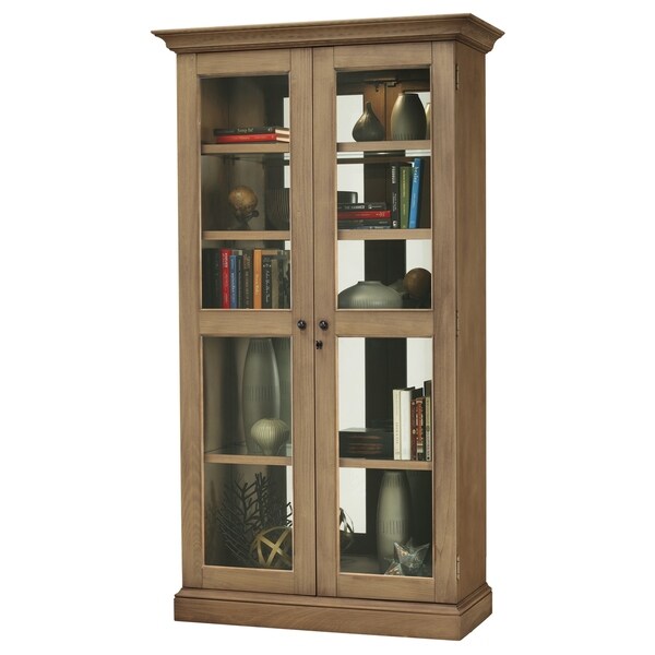 Shop Howard Miller Lennon IV Light Brown Wood Tall 5-shelf ...